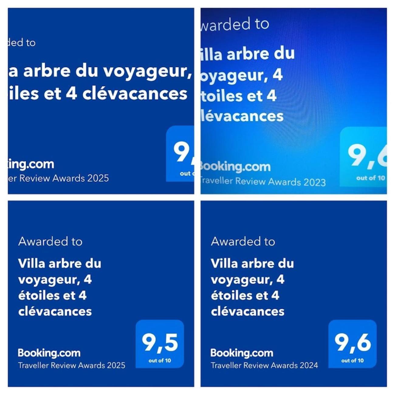 Villa Arbre Du Voyageur, 4 Etoiles Et 4 Clevacances Noël Exterior foto